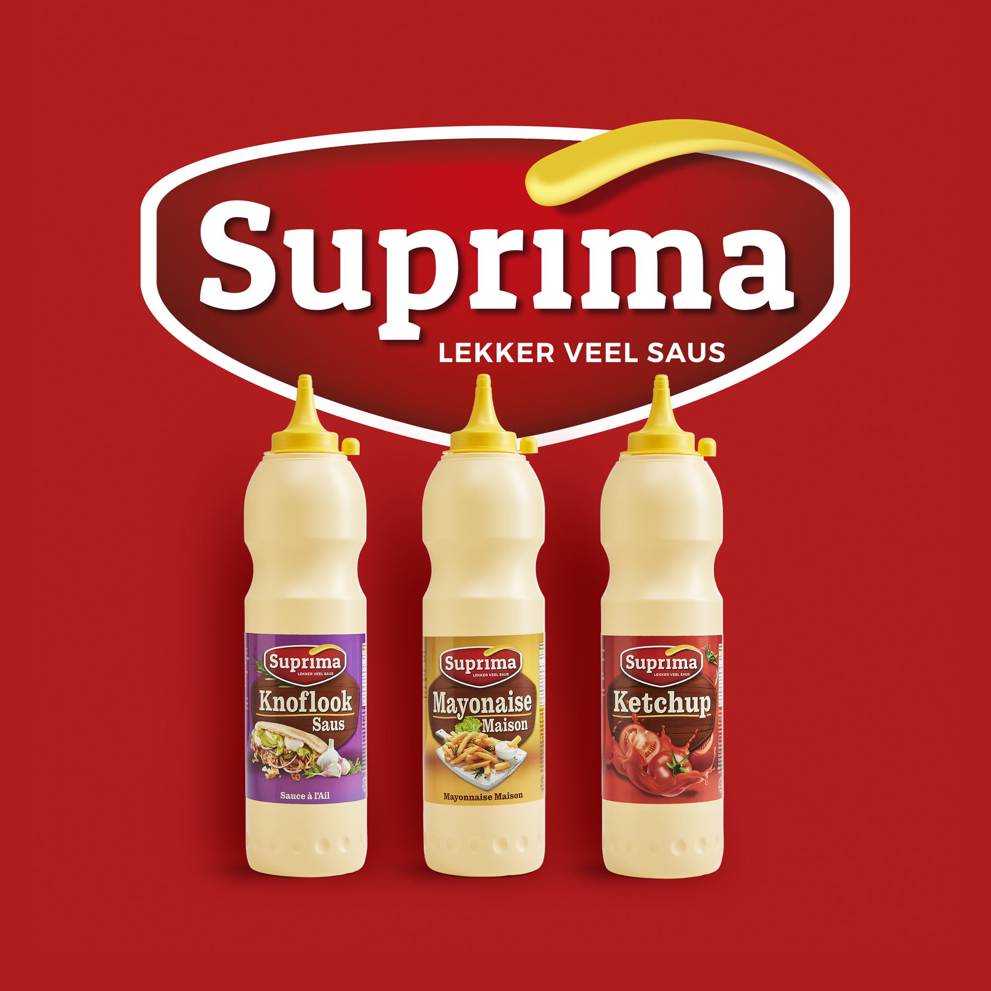 rebranding Suprima sauzen